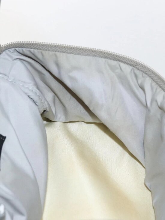 CHANEL Backpack Nylon Silver White main image 16